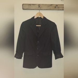 VanHeusen black three button blazer, Size 12 Regular